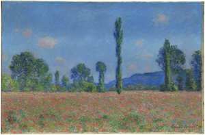 Champ de coquelicots, Giverny, 1890-91