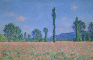 Champ de coquelicots à Giverny, 1890-91