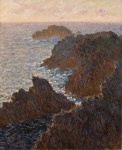 Rochers de Belle-Isle, Port-Domois - Claude Monet