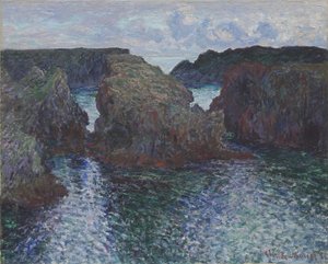Rochers à Port-Goulphar, Belle-Île - Claude Monet