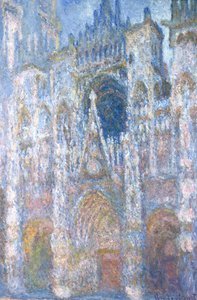 Cathédrale de Rouen, Harmonie bleue, Lumière du matin