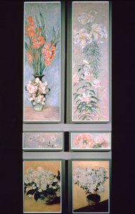 Ensemble de panneaux de porte, 1884-1885