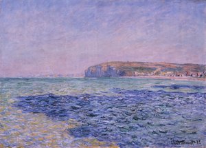 Ombres sur la mer. Les falaises à Pourville, 1882