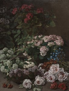 Fleurs de printemps - Claude Monet