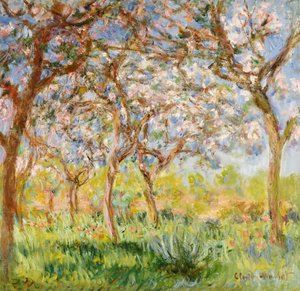 Printemps à Giverny - Claude Monet
