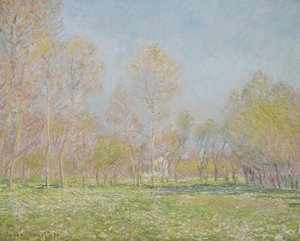 Printemps à Giverny - Claude Monet