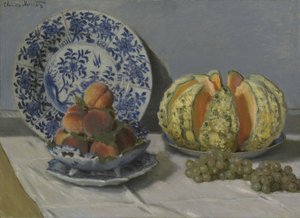Nature morte avec melon