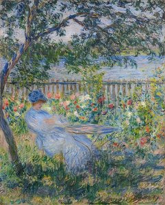 Terrasse à Vétheuil - Claude Monet