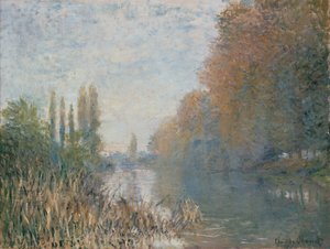 Les berges de la Seine en automne