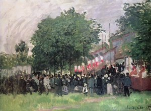 Le Quatorze Juillet - Claude Monet
