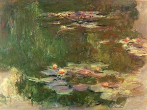 Le Bassin aux nymphéas, vers 1917