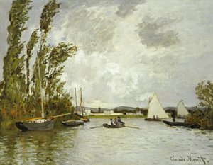 La Petite Branche de la Seine à Argenteuil - Claude Monet