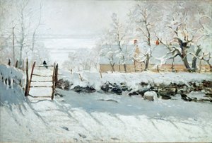 La Pie - Claude Monet