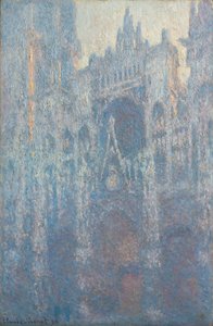 Le Portail de la cathédrale de Rouen sous la lumière du matin