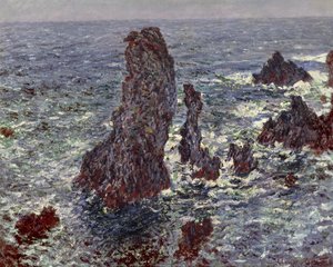 Les rochers à Belle-Ile