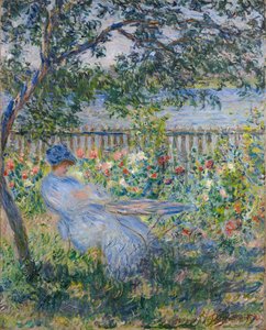 La Terrasse à Vétheuil - Claude Monet