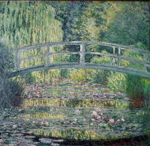 La Passerelle et le bassin aux nénuphars