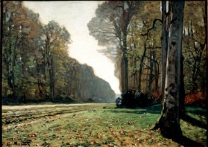 Le pavé de Chailly (Fontainebleau), vers 1865 - Claude Monet