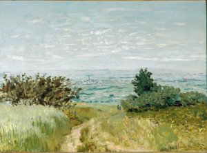 Vue de la plaine à Argenteuil, pentes de Sannois