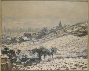 Hiver à Giverny, 1885