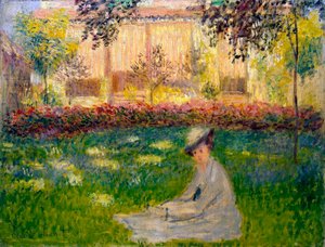 Femme dans un jardin, 1876 - Claude Monet