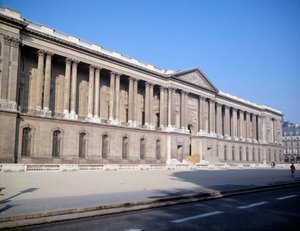 Vue du Palais du Louvre et des colonnades - Claude Perrault