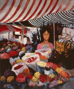 Le Vendeur de fleurs