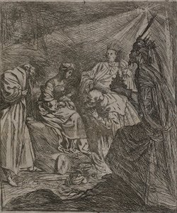 Adoration des rois mages - Claude Vignon