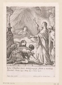 Christ ressuscite la fille de Jaïrus