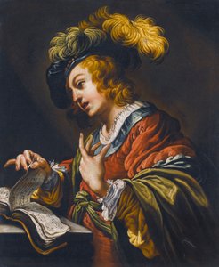 La jeune chanteuse - Claude Vignon