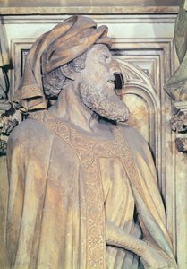 Le Puits de Moïse (détail de Daniel du piédestal hexagonal)