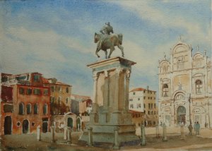 Colleone, matin d