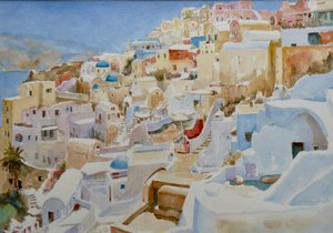 Santorin, Oia, 2019