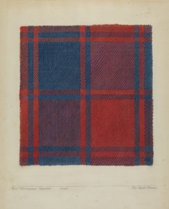 Couverture en laine écossaise - Clyde L. Cheney