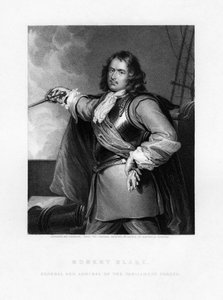 Robert Blake, amiral anglais, 1836