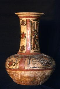 Pot à col haut, phase Cocle précoce, 700-800 après J.-C. - Cocle Culture