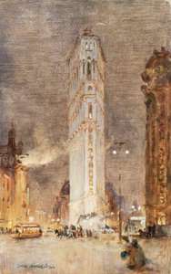Le Flat Iron Building, New York - Colin Campbell Cooper