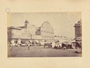 Jaypur ; Le Hauwa Mahal, ou Palais du Vent