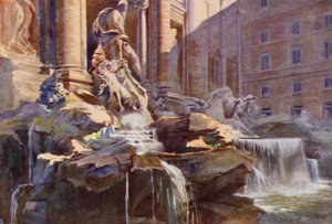 Fontaine de Trevi, Rome - Commendator Formilli