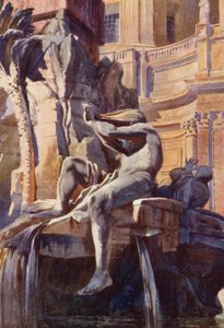 La fontaine de la Piazza Navona, Rome - Commendator Formilli