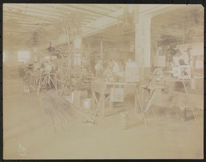 Laboratoire de films Dressler & Co. avec des personnes travaillant, New York