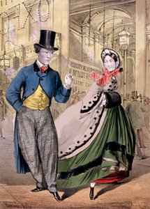 Une dame et un gentleman à l