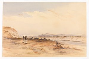 Chasse sur la rivière Santa Cruz, vers 1878