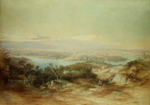 Vue de Sydney depuis la Rive Nord vers la Ville