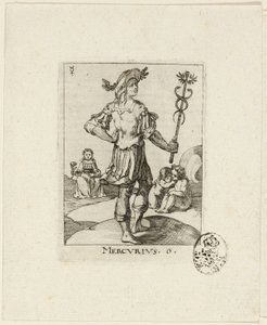 Mercurius, planche six de Der VII Planeten - Conrad Meyer