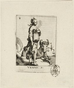 Vénus, planche cinq de Der VII Planeten - Conrad Meyer