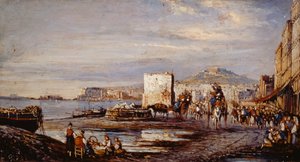 Naples depuis la Marinella