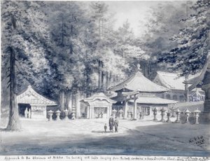 Approche des sanctuaires à Nikko