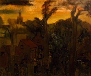 Jabbeke en 1940, par Constant Permeke