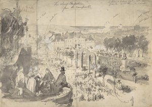 La visite de Napoléon III à Boulogne-sur-Mer - Constantin Guys
